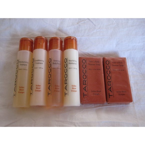 NEW Travel Size Tarocco Blood Orange Body Wash Lotion Soap Shampoo Conditioner! - Picture 2 of 4